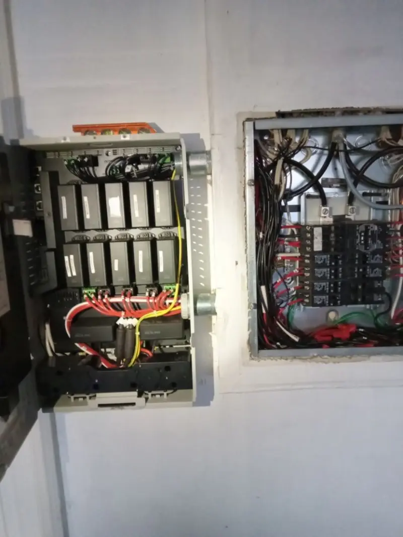 Electrical panel upgrade completed for Indoor Lighting Installation in Hanover Park